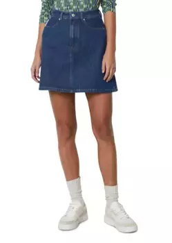 Джинсовая юбка Marc O'Polo DENIM "из жесткого денима", синий