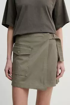 Джинсовая юбка Marc O'Polo, зеленый