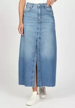 Джинсовая юбка Maxi skirt Gang, цвет Soft Denim Vint