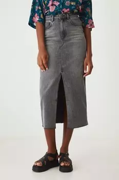 Джинсовая юбка Medicine, серый