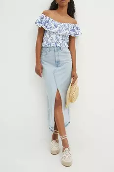 Джинсовая юбка Medicine, синий