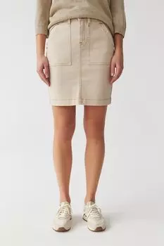 Джинсовая юбка Merana Tatuum, белый