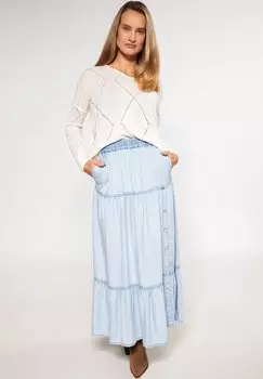 Джинсовая юбка Monnari, светло-синий