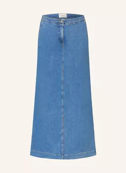 Джинсовая юбка More, синий