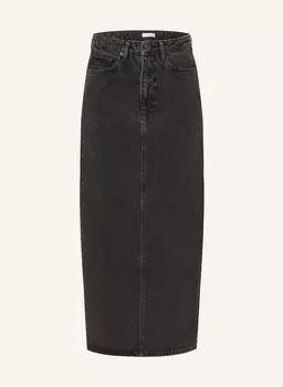 Джинсовая юбка Mrs & Hugs, серый