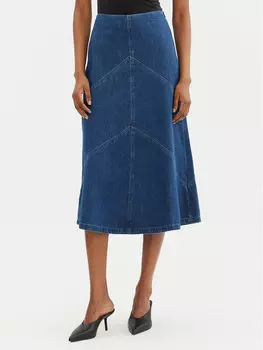 Джинсовая юбка обычного кроя Eleen BBW4465 Bruuns Bazaar, синий