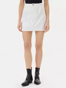 Джинсовая юбка обычного кроя J20J225194 Calvin Klein Jeans, белый