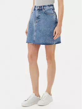 Джинсовая юбка обычного кроя PL901124 Pepe Jeans, синий