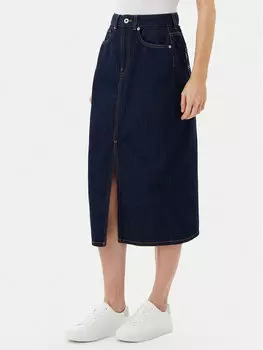 Джинсовая юбка обычного кроя PL901186 Pepe Jeans, синий