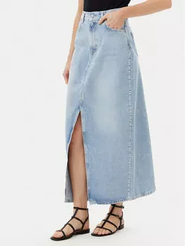Джинсовая юбка обычного кроя PL901211 Pepe Jeans, синий