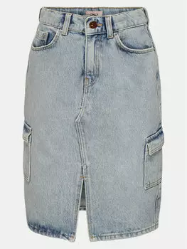 Джинсовая юбка обычного кроя Posey 15341484 Kids Only, синий