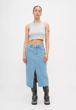 Джинсовая юбка ONLBIANCA MIDI SKIRT ONLY Petite, деним