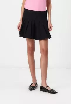 Джинсовая юбка ONLJEAN PLEAT SKIRT - Mini skirt ONLY, цвет Washed Black