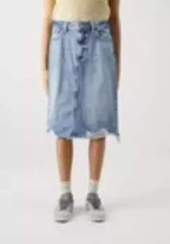 Джинсовая юбка ONLMIKA DESTROY SKIRT Only, синий