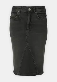 Джинсовая юбка ONLNORMA PENCIL SKIRT ONLY Tall, черный деним
