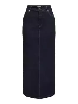 Джинсовая юбка ONLY "ONLWALO MW SLIT DNM MAXI SKIRT GUA", синий