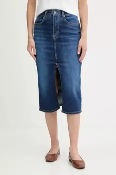 Джинсовая юбка Pepe Jeans, синий
