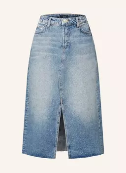 Джинсовая юбка полоскание Opus, синий