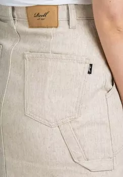 Джинсовая юбка Reell, кремовый