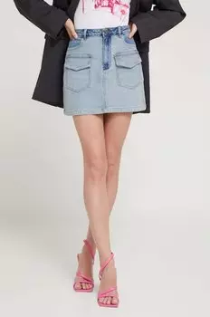 Джинсовая юбка RMINI Desigual, синий