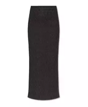 Джинсовая юбка розерингз Gestuz, черный