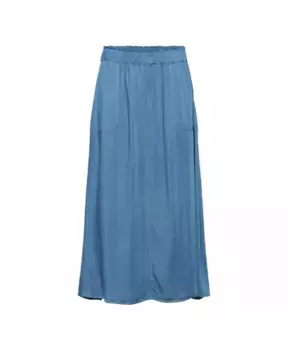 Джинсовая юбка с эластичным поясом &Co Woman, синий