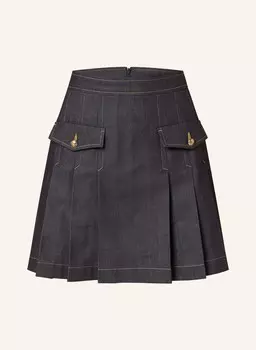 Джинсовая юбка Sandro, синий