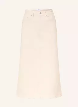 Джинсовая юбка Selected Femme, экрю