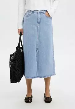 Джинсовая юбка Selected Femme, деним