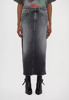 Джинсовая юбка SKIRT Dondup, черный