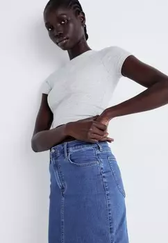 Джинсовая юбка SKIRT Lee, синий деним