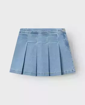 Джинсовая юбка со складками name it, синий