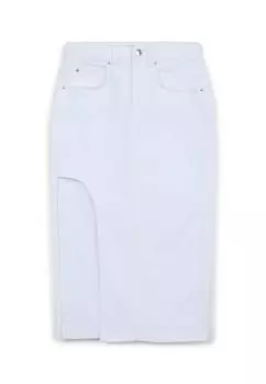 Джинсовая юбка SPACCO Calliope, белый