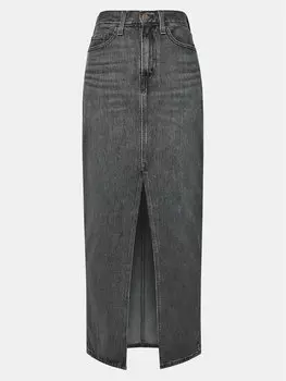 Джинсовая юбка стандартного кроя Levi'S, черный