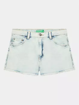 Джинсовая юбка стандартного кроя United Colors Of Benetton, синий