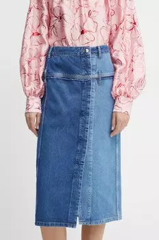 Джинсовая юбка Stine Goya, синий