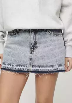 Джинсовая юбка Superdry "DENIM MINI SKIRT", цвет Spring Vintage Custom