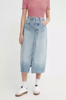 Джинсовая юбка Tommy Hilfiger, синий