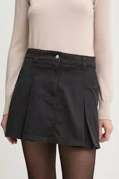 Джинсовая юбка Tommy Jeans, черный