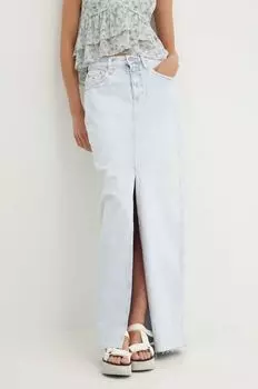 Джинсовая юбка Tommy Jeans, синий