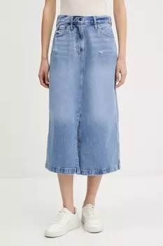 Джинсовая юбка Tommy Jeans, синий