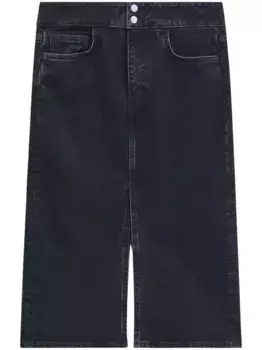 Джинсовая юбка Trucker Filippa K, черный