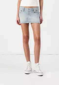 Джинсовая юбка ULTRA MINIPOCKET BDG Urban Outfitters, деним