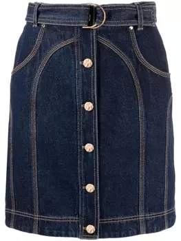 Джинсовая юбка Valleybrook Acler, синий