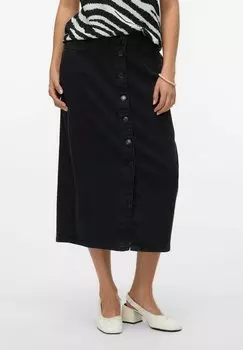 Джинсовая юбка Vero Moda, цвет Black Denim