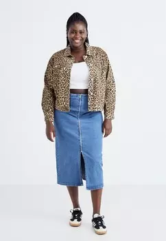 Джинсовая юбка VMCMONIC LONG PENCIL SKIRT Vero Moda, синие джинсы