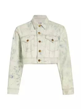 Джинсовая укороченная куртка Trucker Re/done