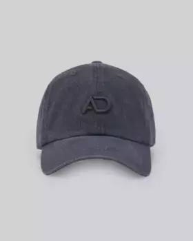 Джинсовая женская кепка с металлической пряжкой Adolfo Dominguez, темно-синий