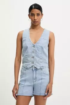 Джинсовая жилетка Answear.Lab, синий