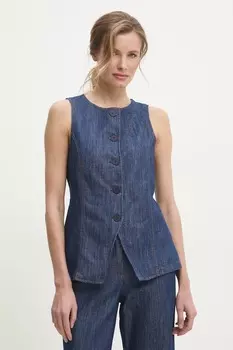 Джинсовая жилетка Answear.Lab, синий